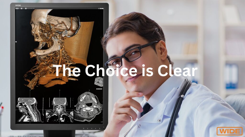 WIDE_Medical_Monitors_The_Choice_is_Clear