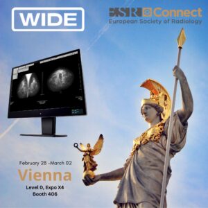 WIDE Medical Monitors ECR Trade Show Vienna